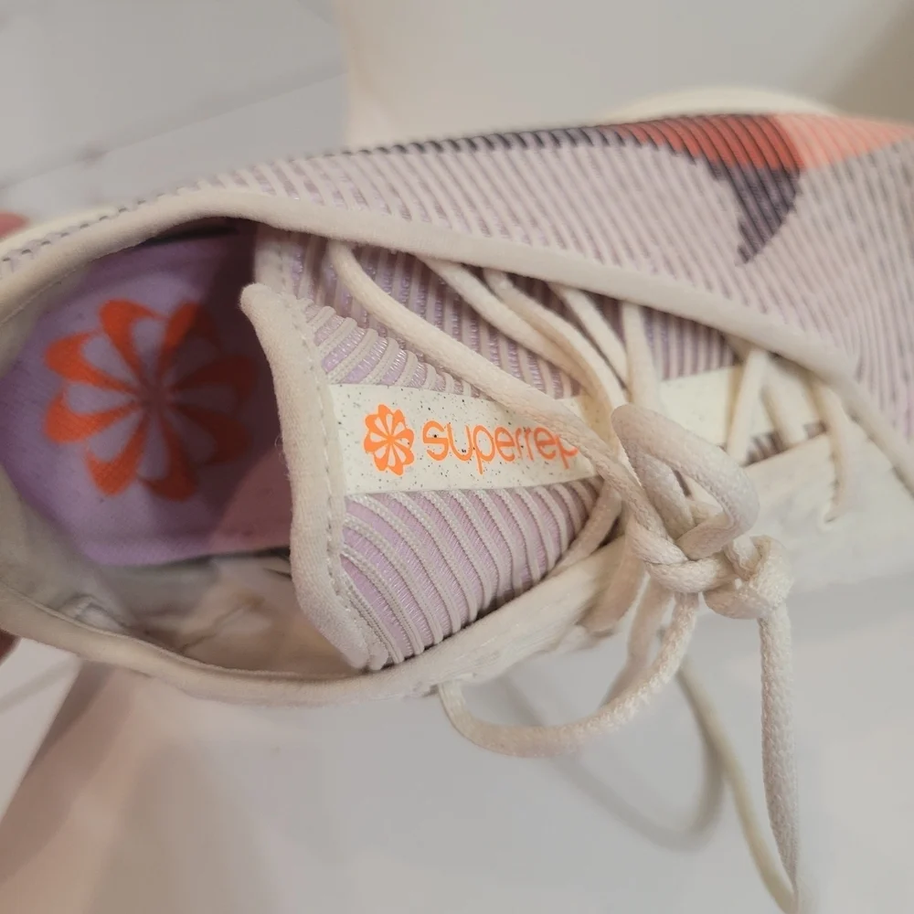 Nike Air Zoom  Women's Cream and Orange Athletic Shoes Size US7/EUR 38
